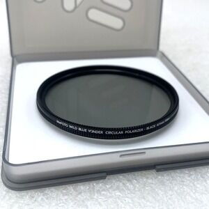 MeFoto‎ Wild Blue Yonder Circular Polarizer Black 67mm Filter w/ Case